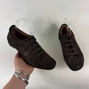 Earthies Ronda Rock Elastic Walker Sneakers Womens 9 Brown Low Top Slip-On Shoes